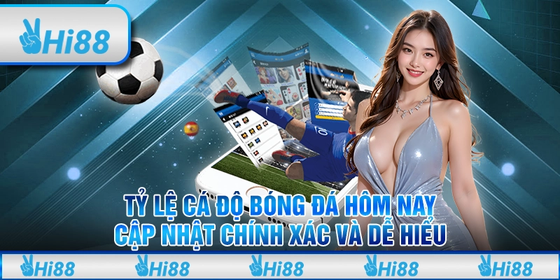 Tỷ lệ cá độ bóng đá hôm nay: Cập nhật chính xác và dễ hiểu