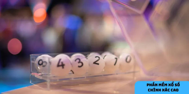 Phần mềm xổ số dựa trên phân tích dữ liệu để đưa ra dự đoán.