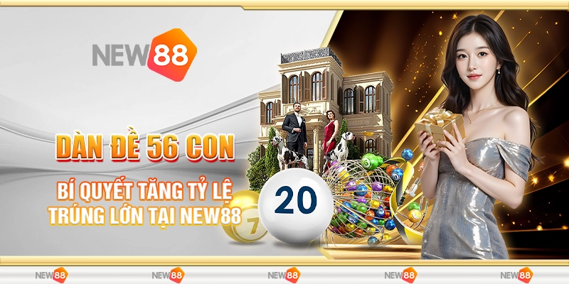 Dàn Đề 56 Con - Bí Quyết Tăng Tỷ Lệ Trúng Lớn Tại New88