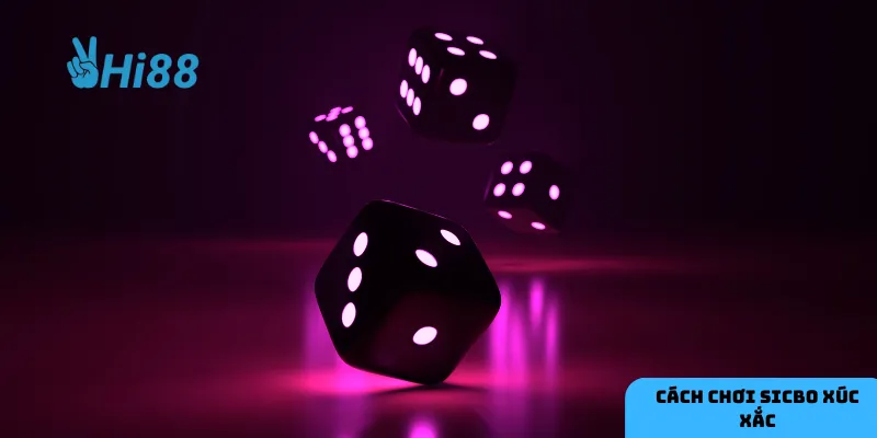 Cách chơi Sicbo xúc xắc và luật chơi cơ bản