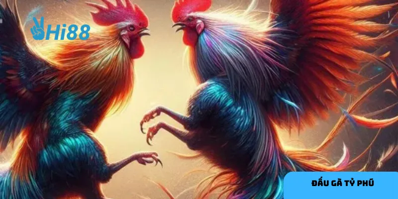 Đấu gà tỷ phú là trò chơi kết hợp truyền thống và hiện đại.