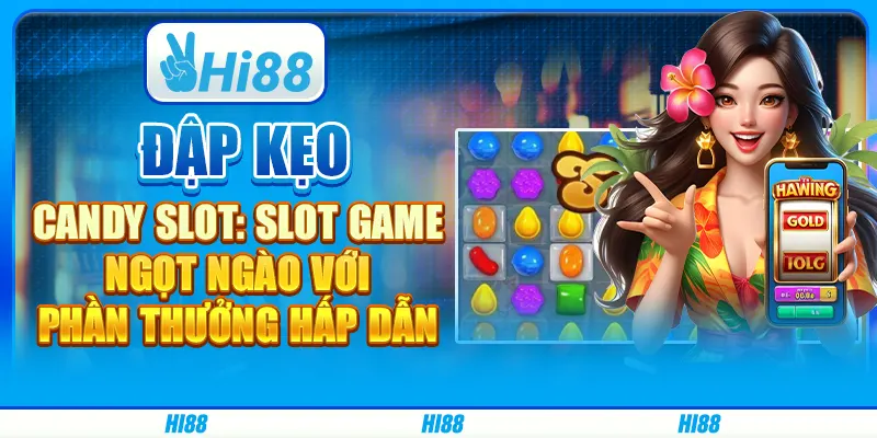 Đập kẹo Candy Slot: Slot game ngọt ngào với phần thưởng hấp dẫn