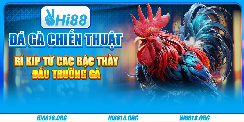 Đá gà chiến thuật: bí kíp từ các bậc thầy đấu trường gà
